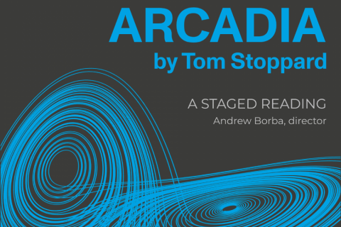 Poster for ARCADIA, a play by Tom Stoppard