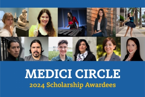 Collage of different recipients' headshots