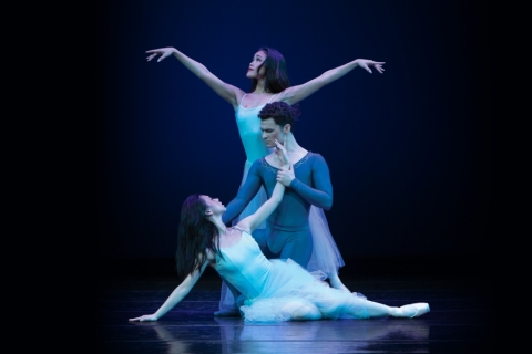 Ballet performance on stage