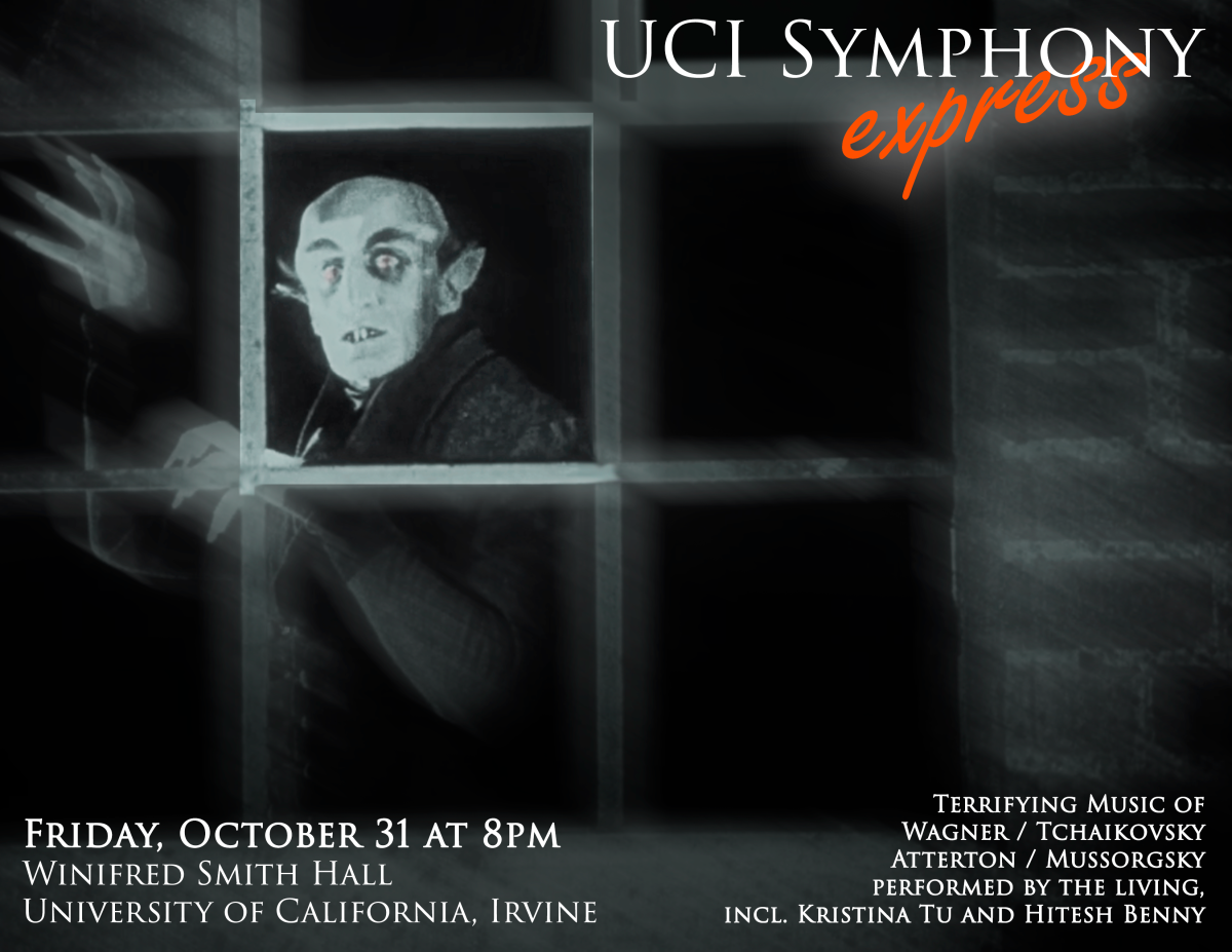 Concert poster with image of Nosferatu